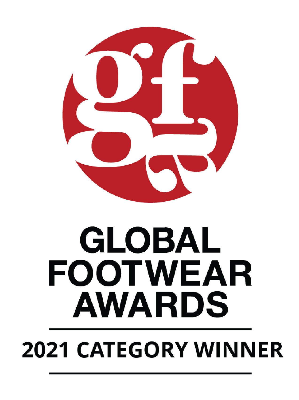 Global Footwear Awards Winner 2021 Badge